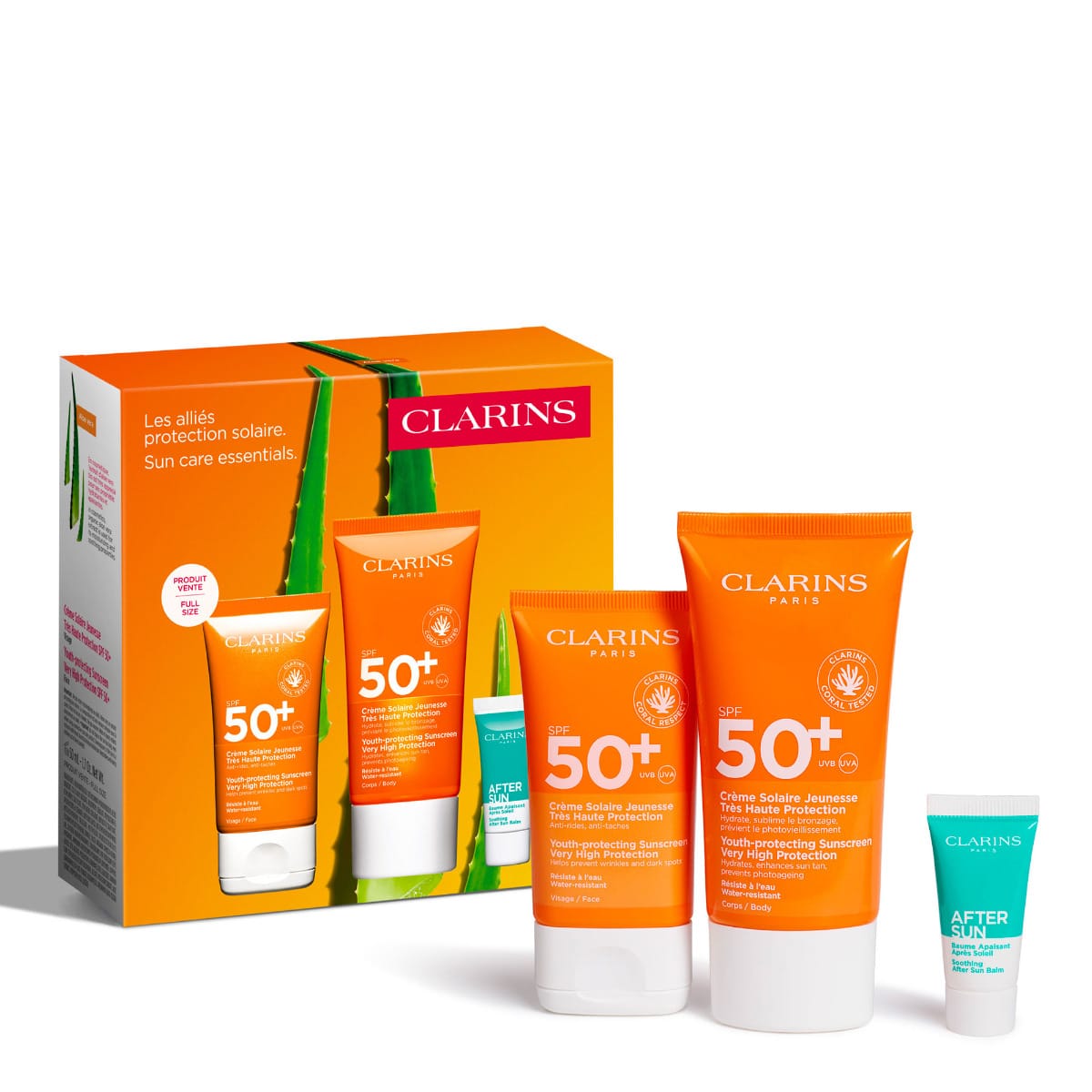 Clarins Coffret Les Essentiels Protection Solaire SPF 50+